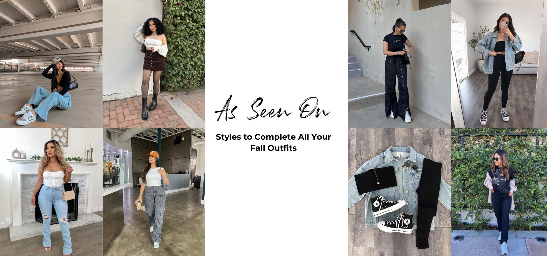 As Seen On - Styles To Complete All Your Fall Outfits – YMI JEANS