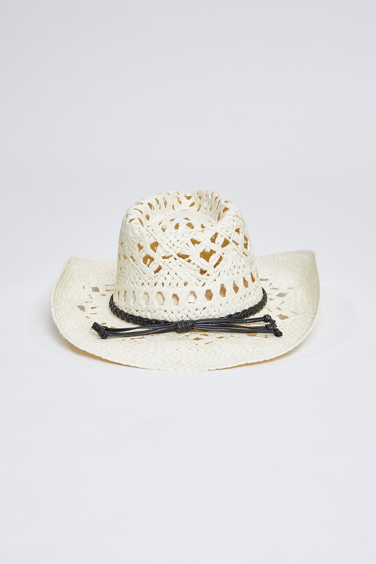 Helena Cream Straw Cowboy Hat