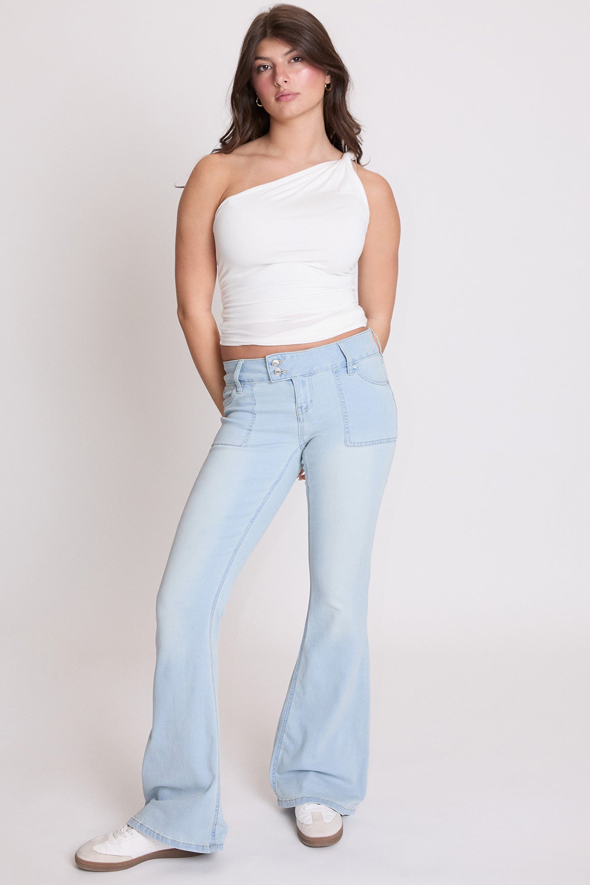 Women's Flare Flap Back Pocket Jeans from YMI – YMI JEANS