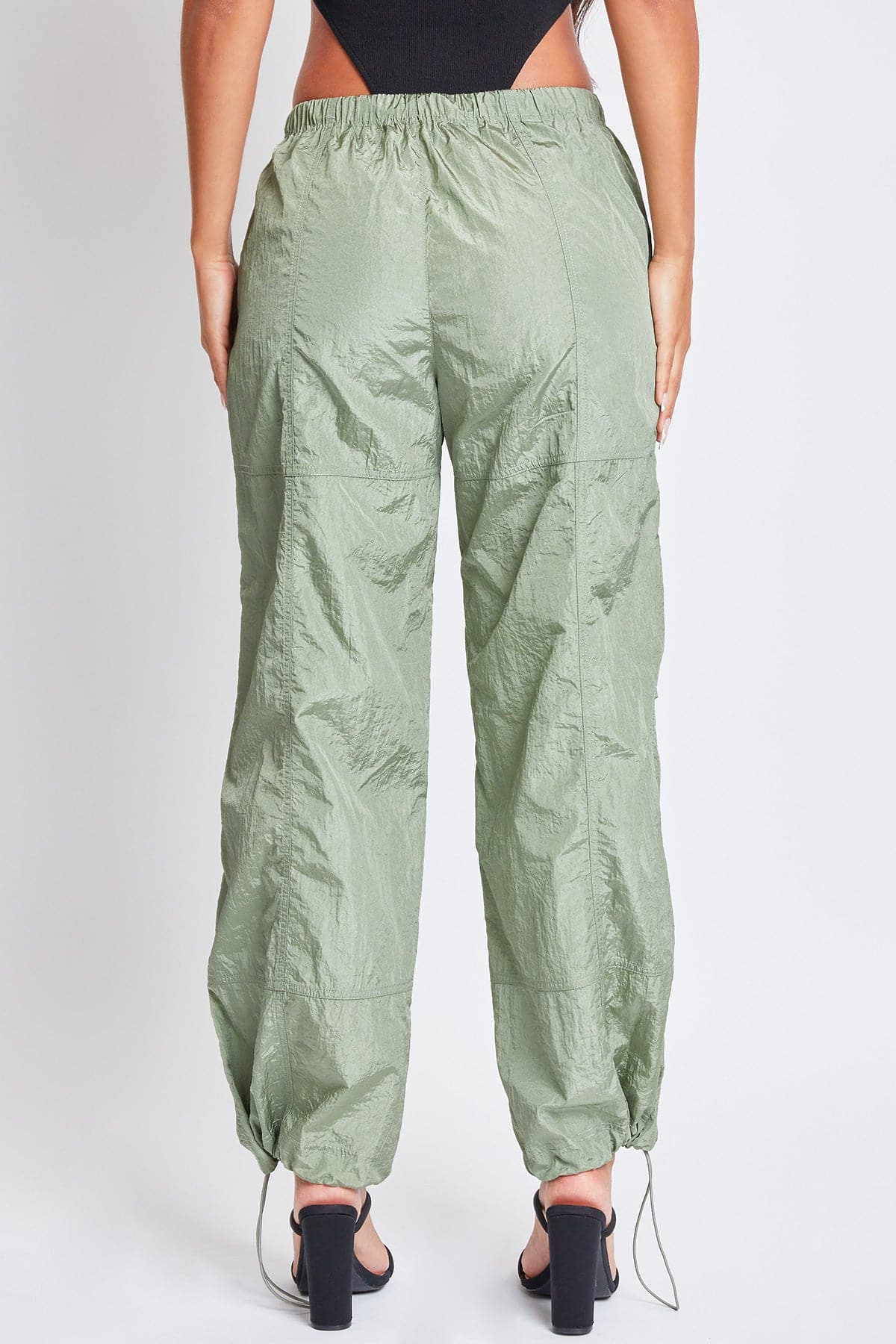 Women's Pull-On Nylon Parachute Pants