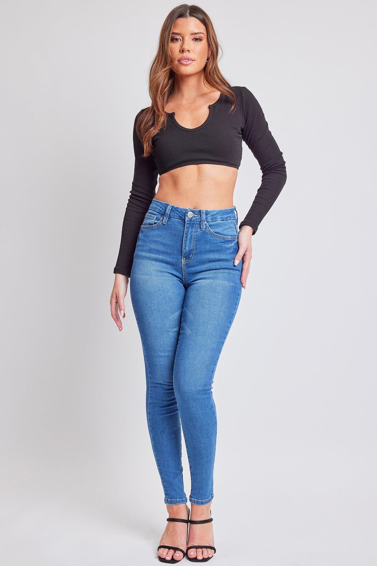 Women's Sustainable Curvy Fit Skinny Jeans from YMI – YMI JEANS