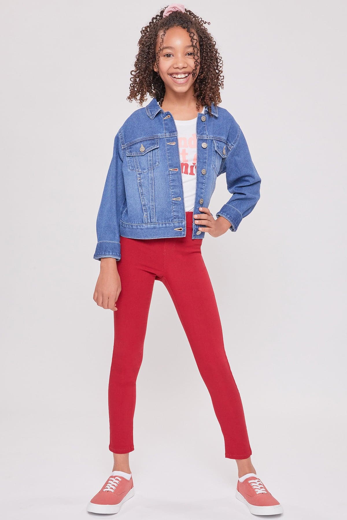 Girls Pull Hyperstretch Forever Color Pants from YMI – YMI JEANS