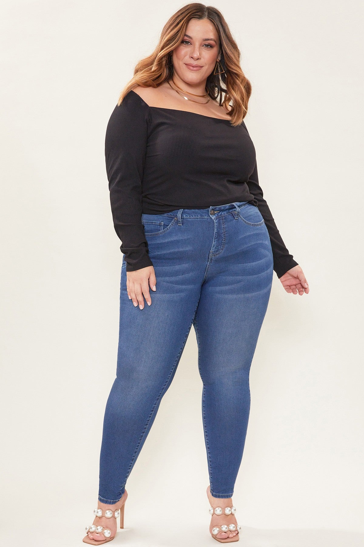Women's Plus Size Hyperdenim Super Stretchy Jean