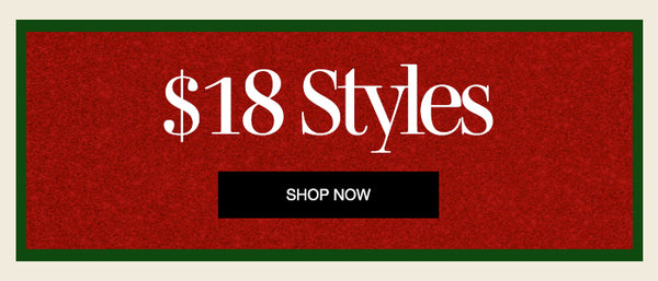 $18 styles buckets - holiday sale