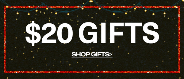 $20 gifts website and mobile banner