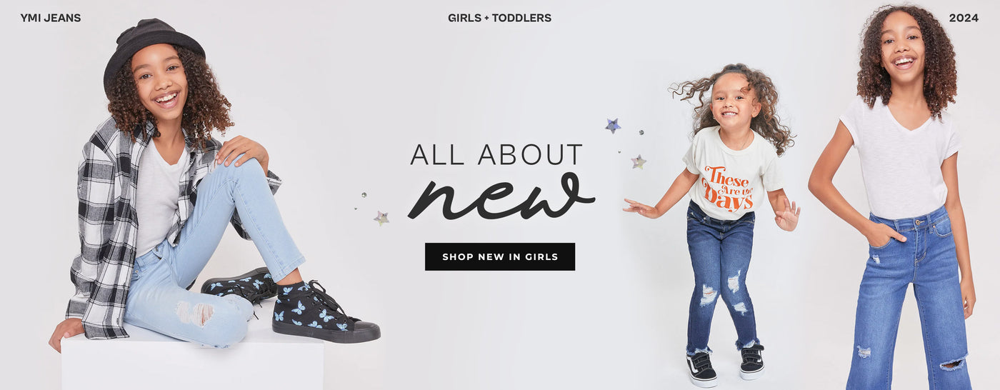 All about new. Shop new in girls