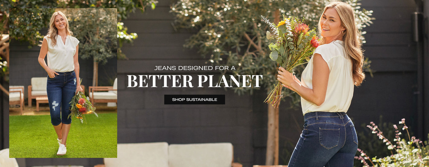 jeans designed for a better planet shop sustainable
