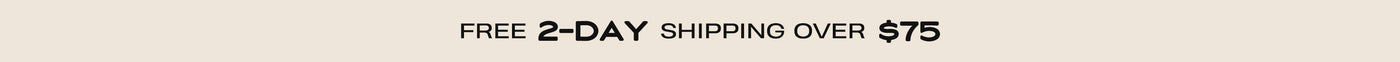 free 2-day shipping over $75
