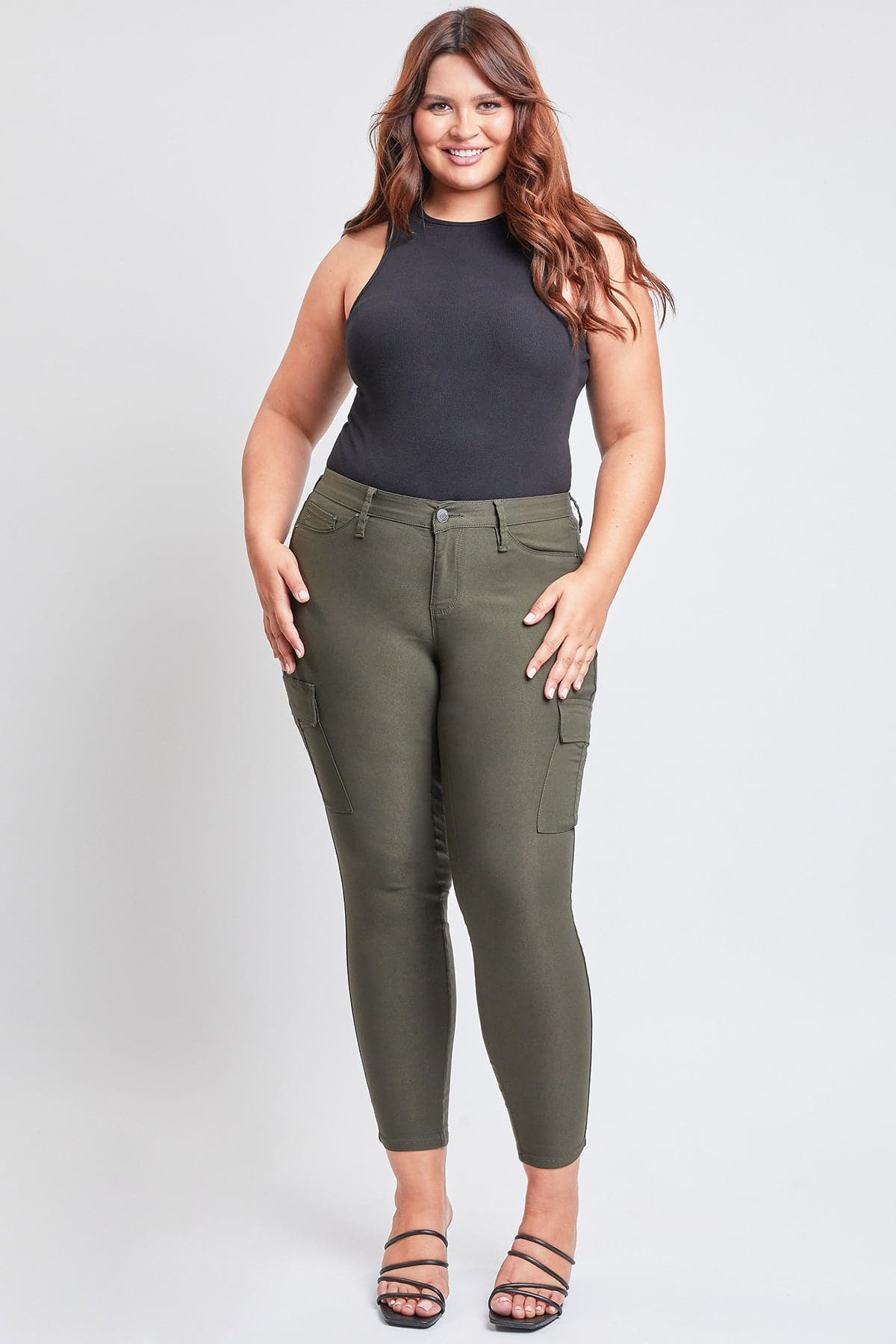 Women's Plus Size Hyperstretch Forever Color Cargo Pants