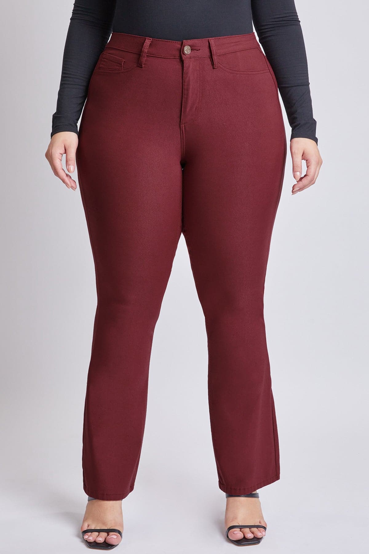 Women's Plus Size Hyperstretch Forever Color Flare Pants