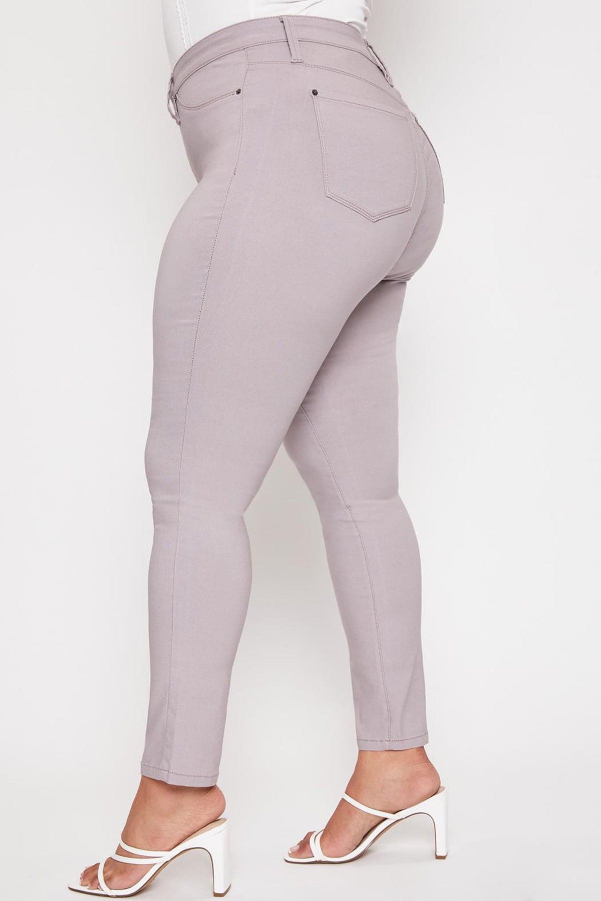 Plus Size Women's Hyperstretch Forever Color Pants - Pastels