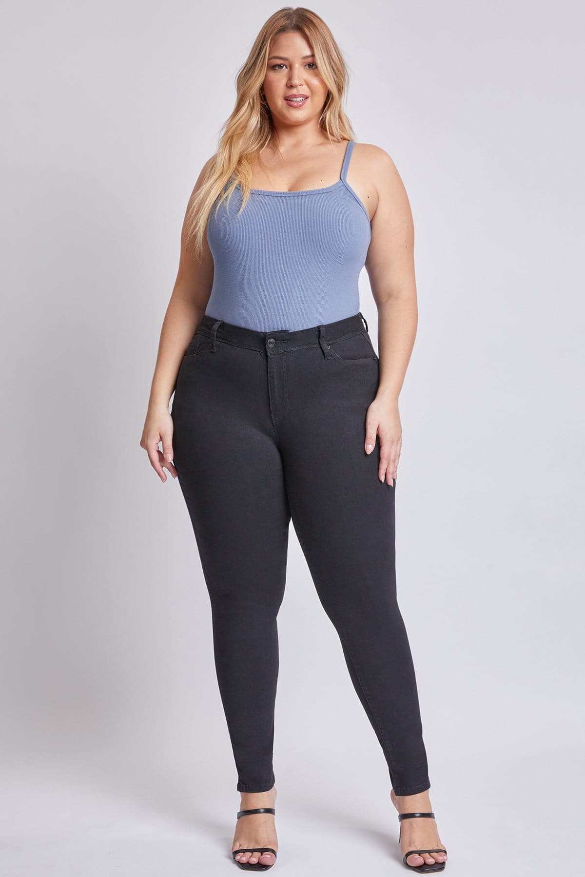 Women's Plus Size Sustainable Essential Skinny Jeans-Sale