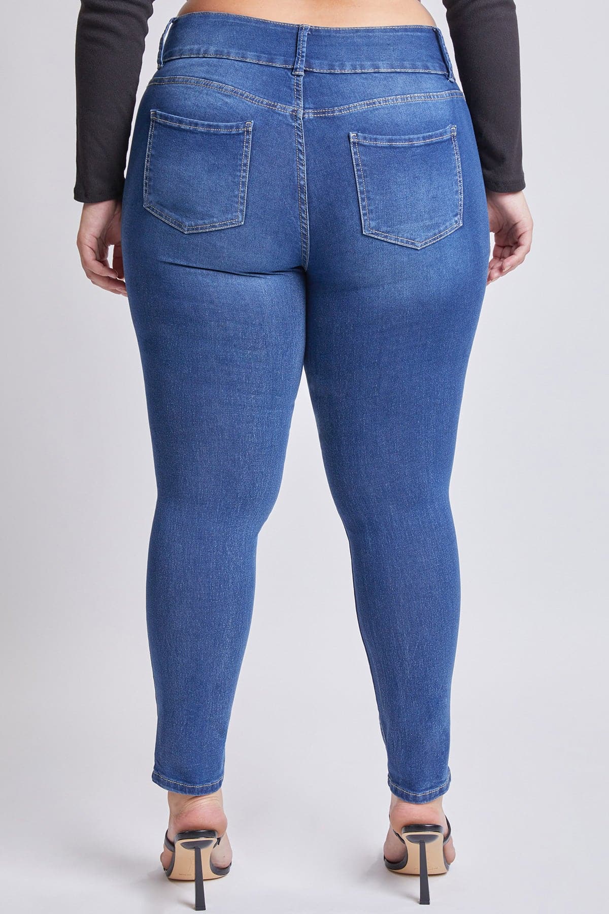 Women's Plus Size Essential  Skinny Jeans-Sale