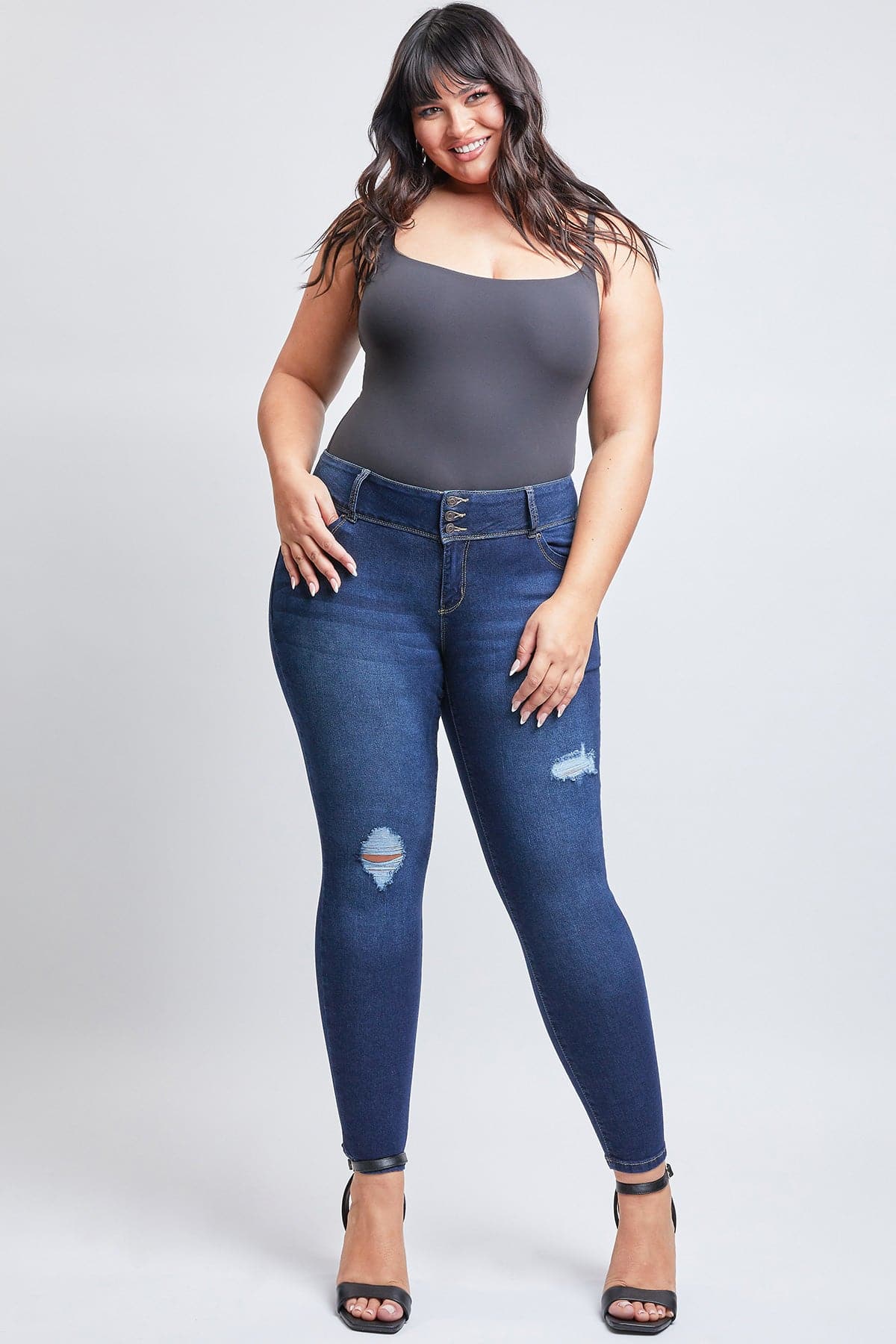 Women's Plus Size WannaBettaButt Skinny Jeans