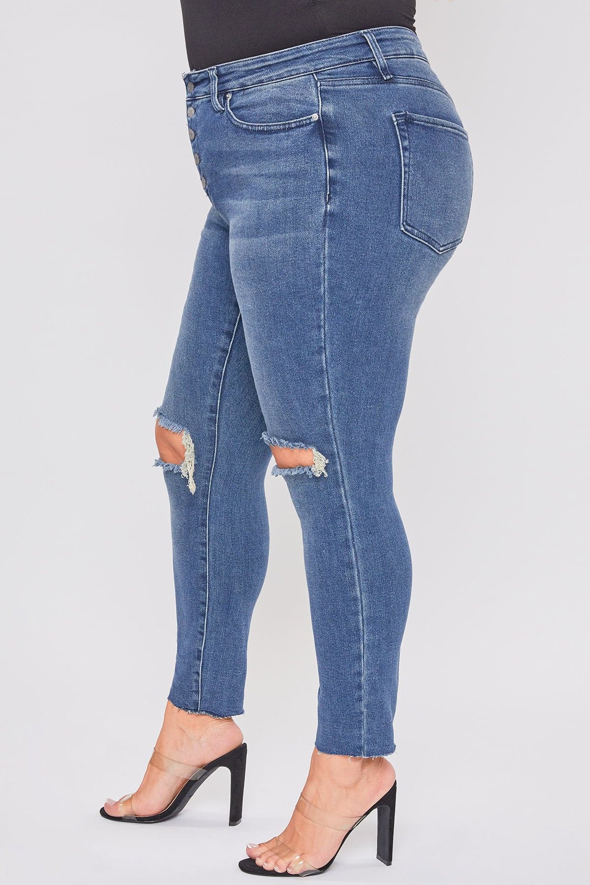 Plus Size Women's Dream  Ankle Jeans - Sale