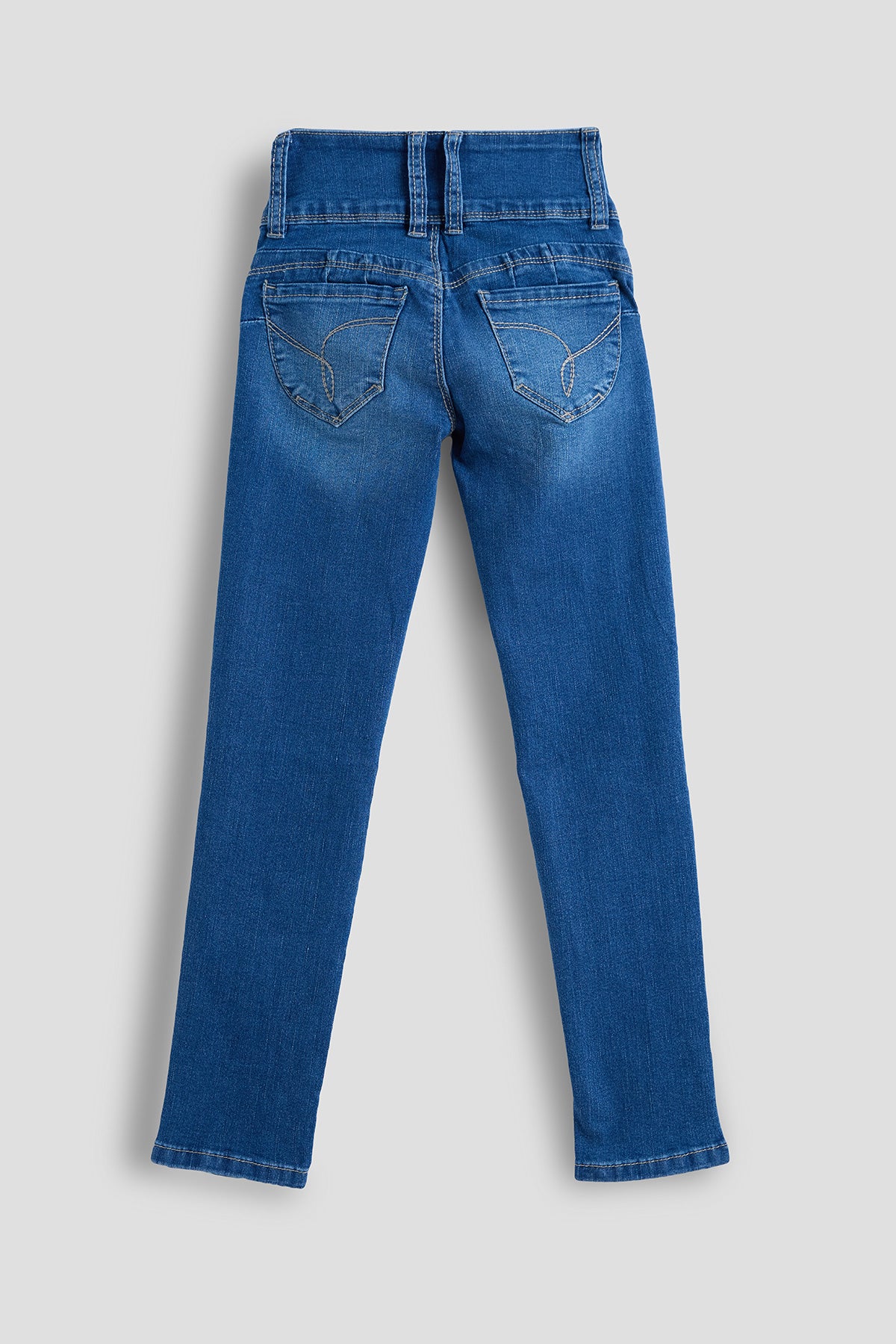 Girls WannaBettaFit 3-Button Clean Hem Skinny