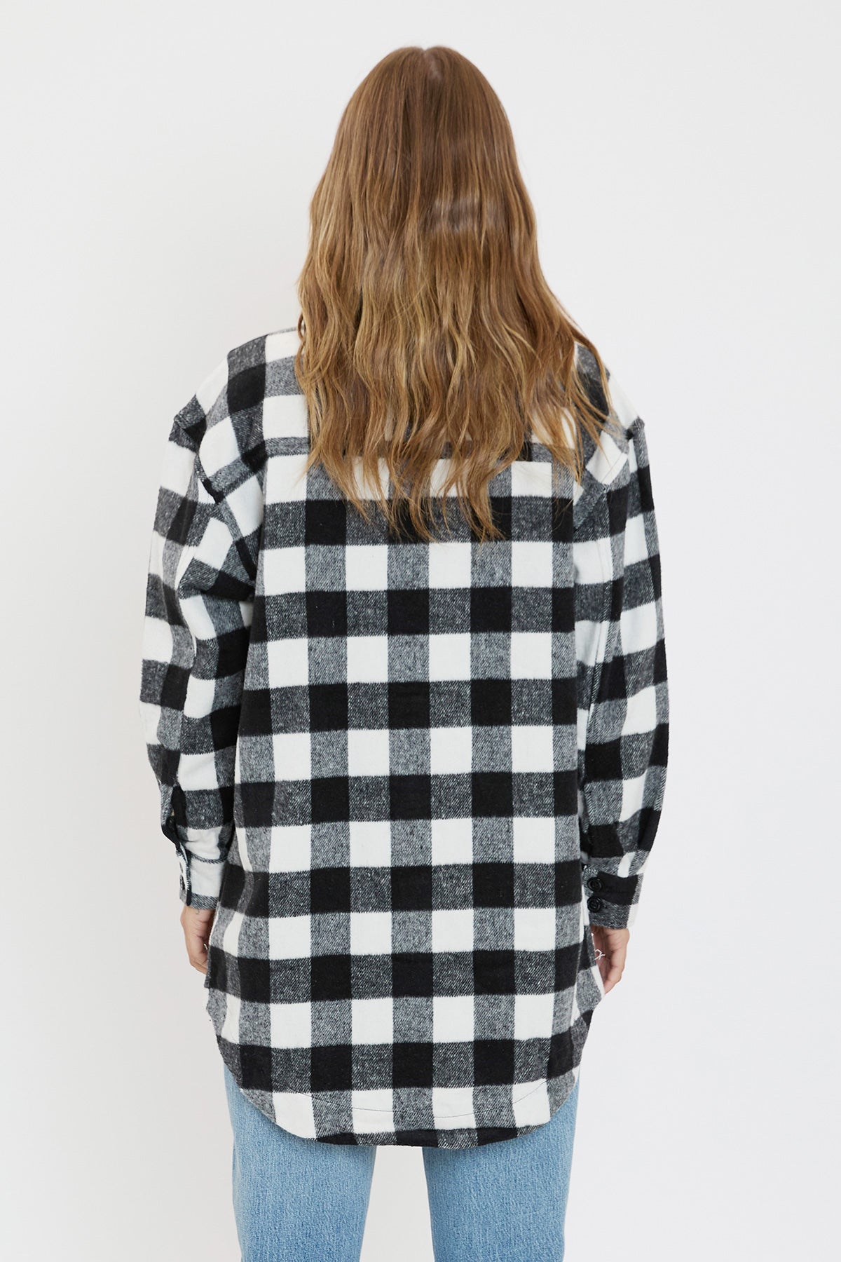 Black White Buffalo Plaid