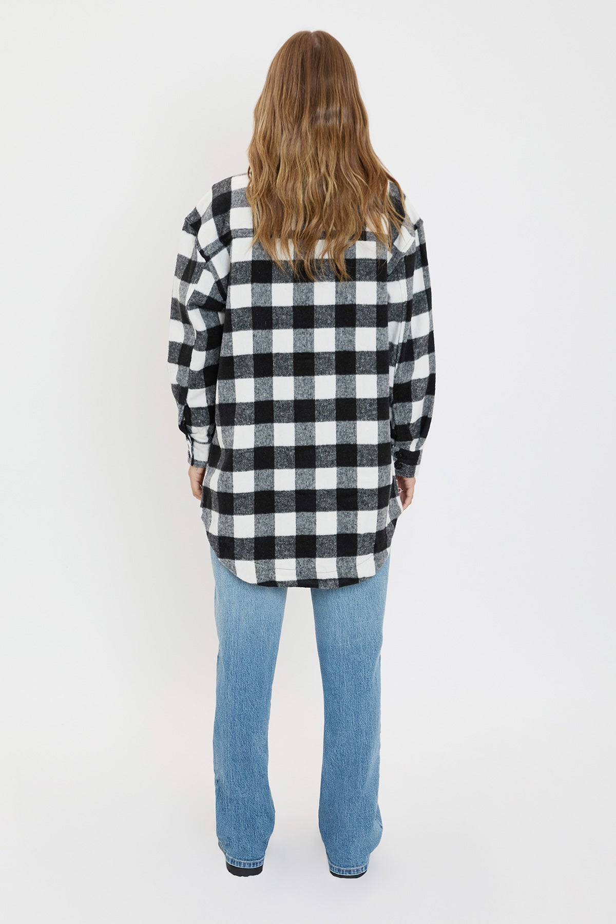 Black White Buffalo Plaid