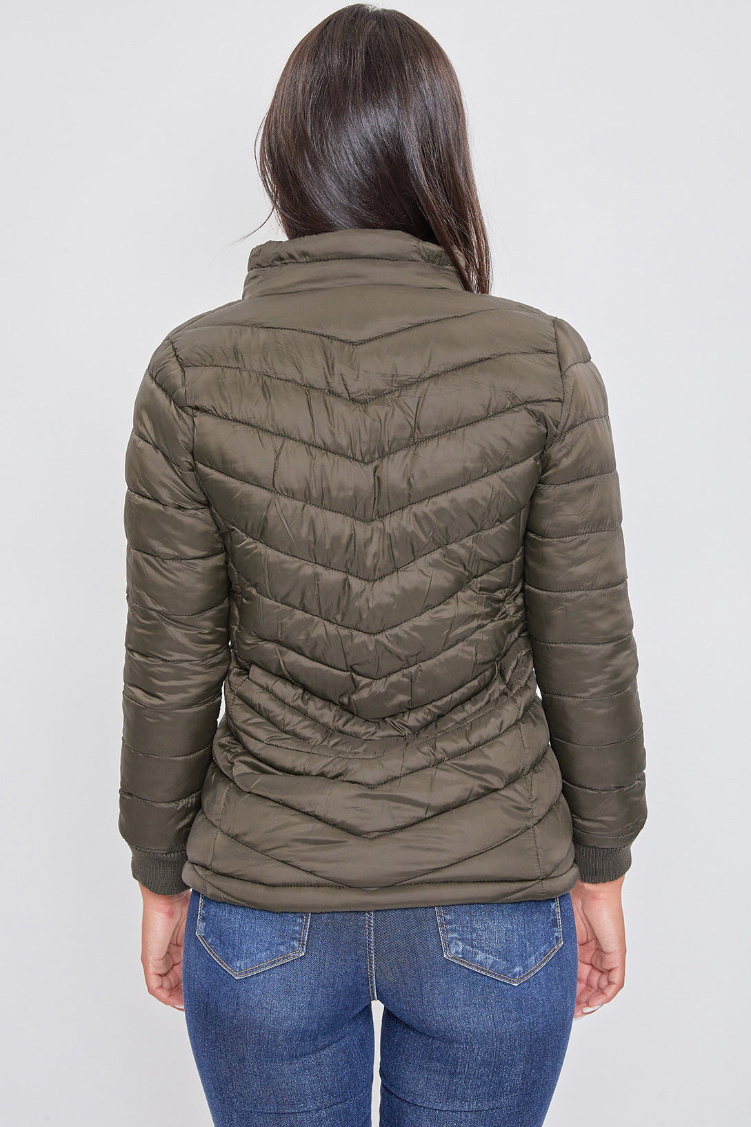 Women's Winter Puffer Lined Shell Jacket