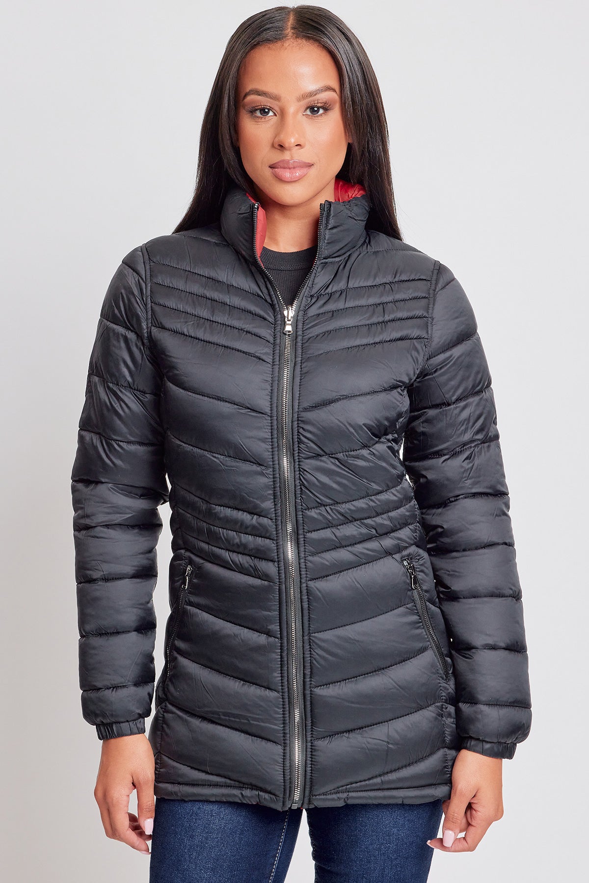 Women's Winter Reversible Puffer Jacket from YMI – YMI JEANS