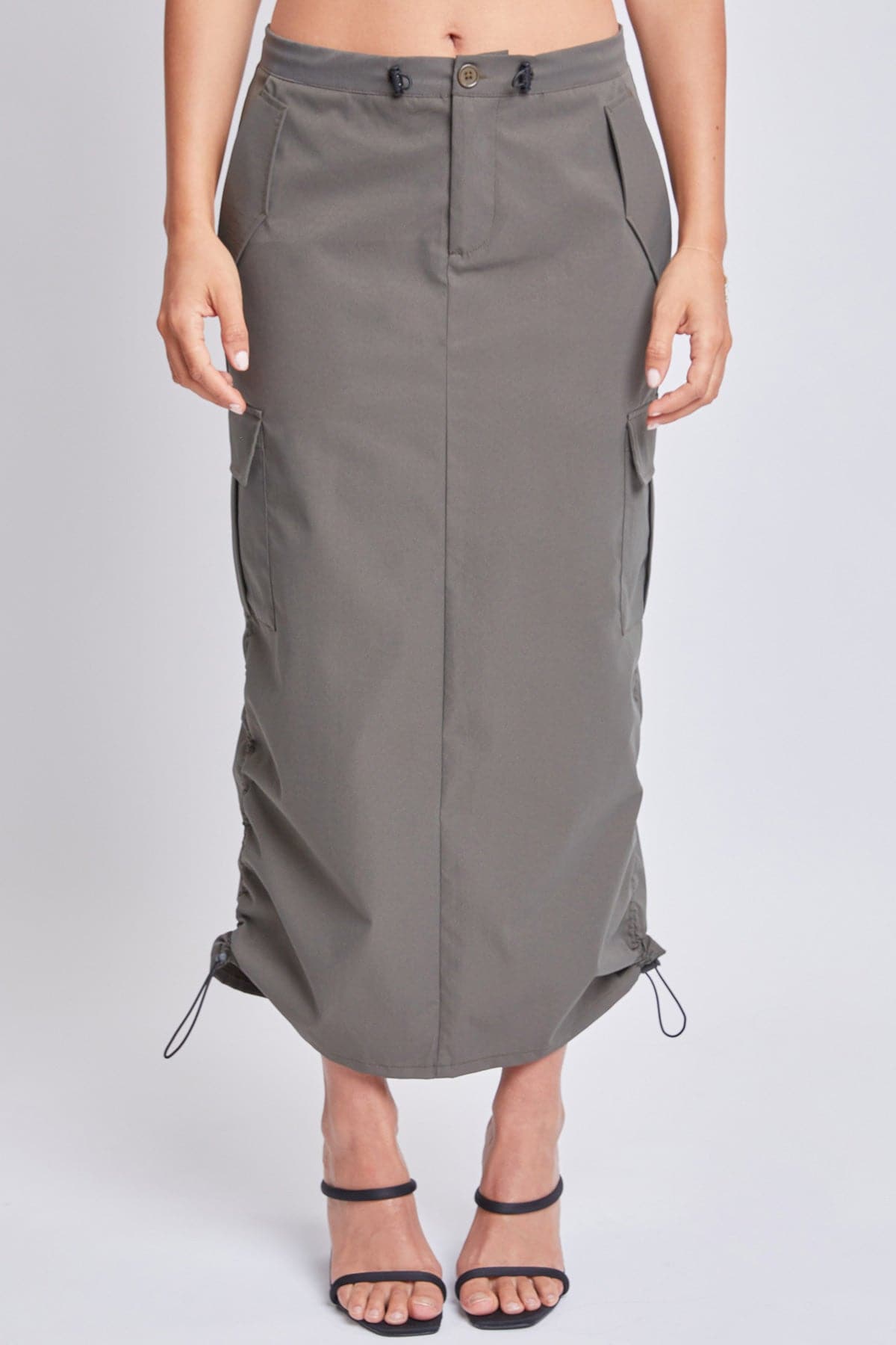 Women's Midi Cargo Parachute Skirt