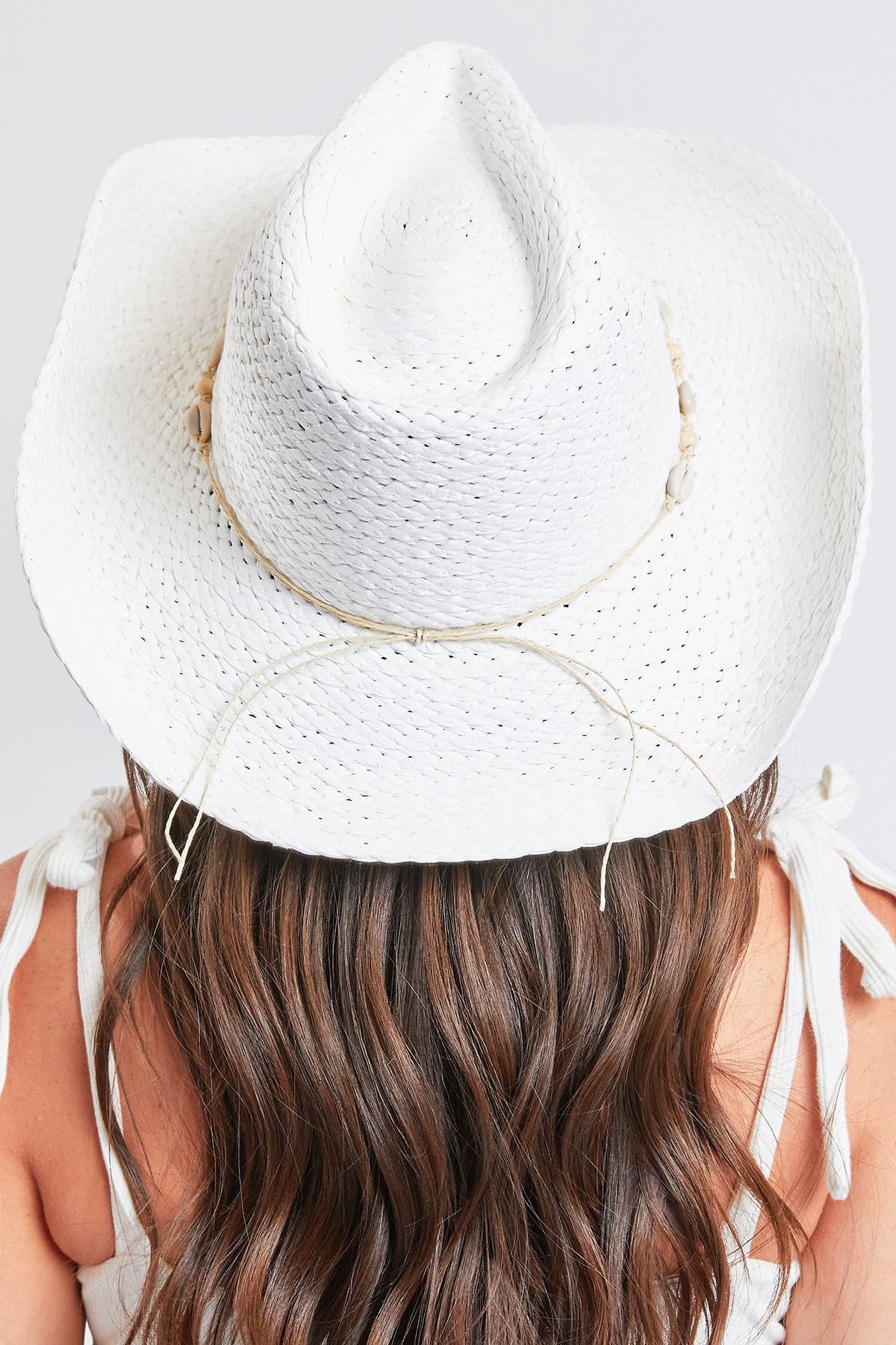 Astoria White Coastal Cowgirl Straw Hat