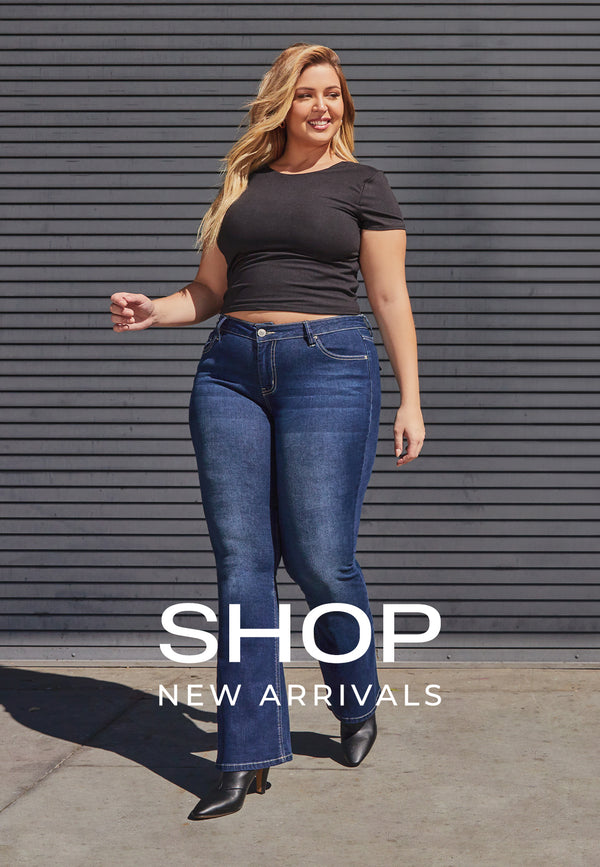 Plus Size Pearl Jeans  With Wonder and Whimsy