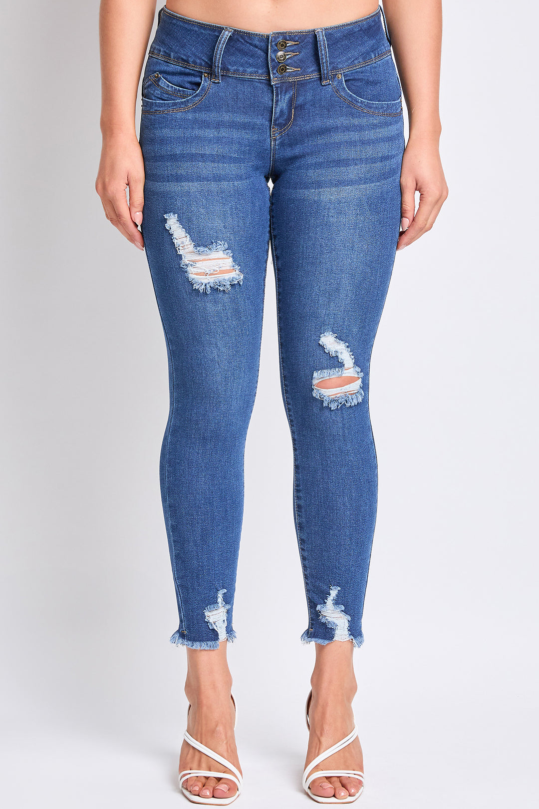 Women's Sustainable WannaBettaButt Ankle Jeans from YMI – YMI JEANS