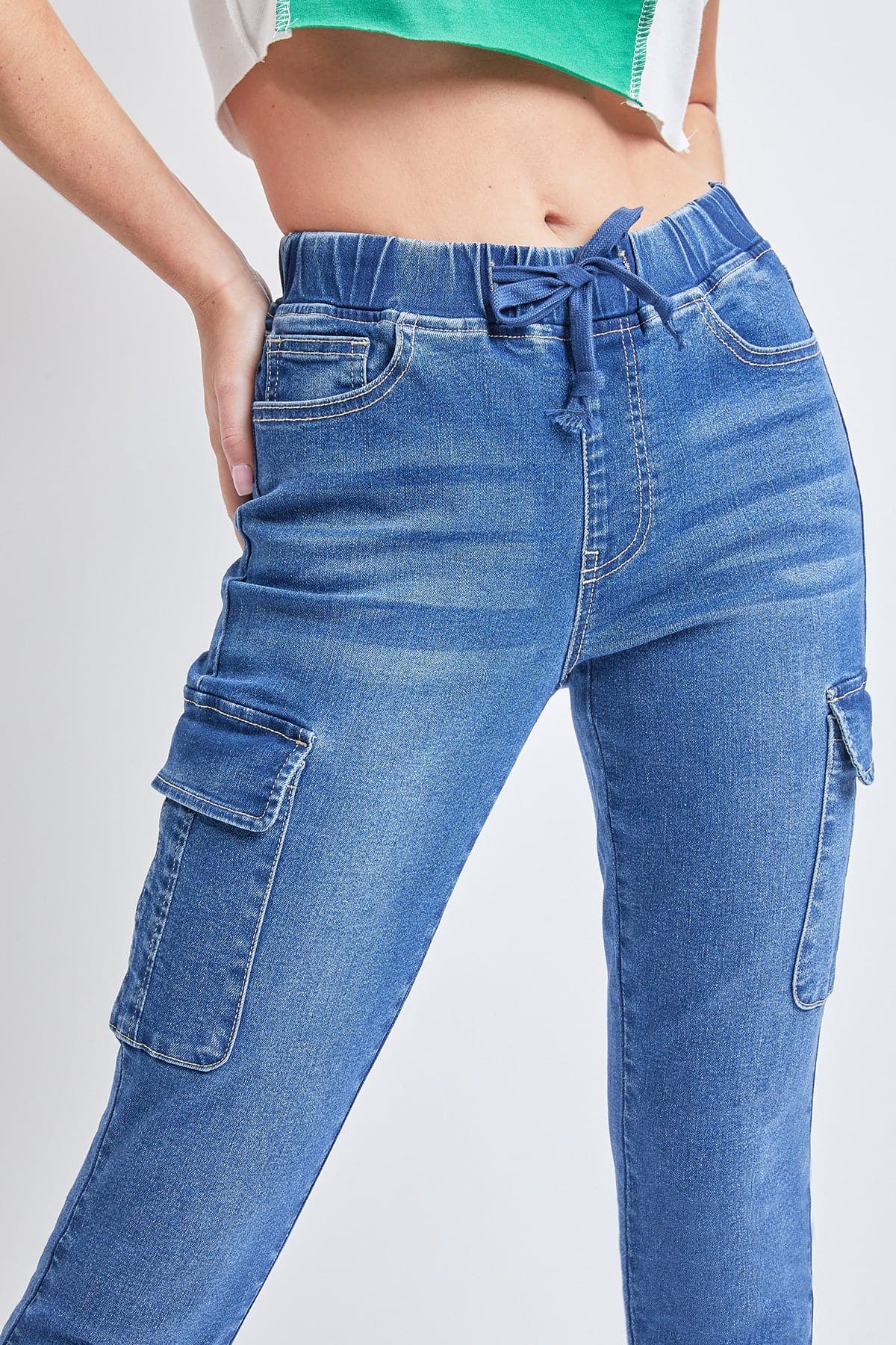 Women's Skinny Cargo Jeans