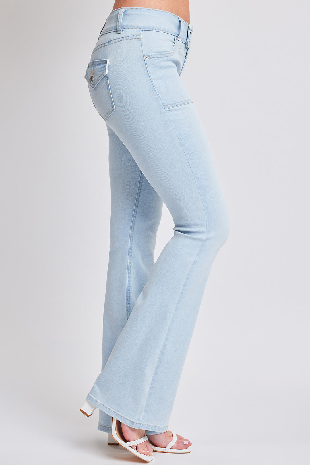 Women's Flare Flap Back Pocket Jeans from YMI – YMI JEANS