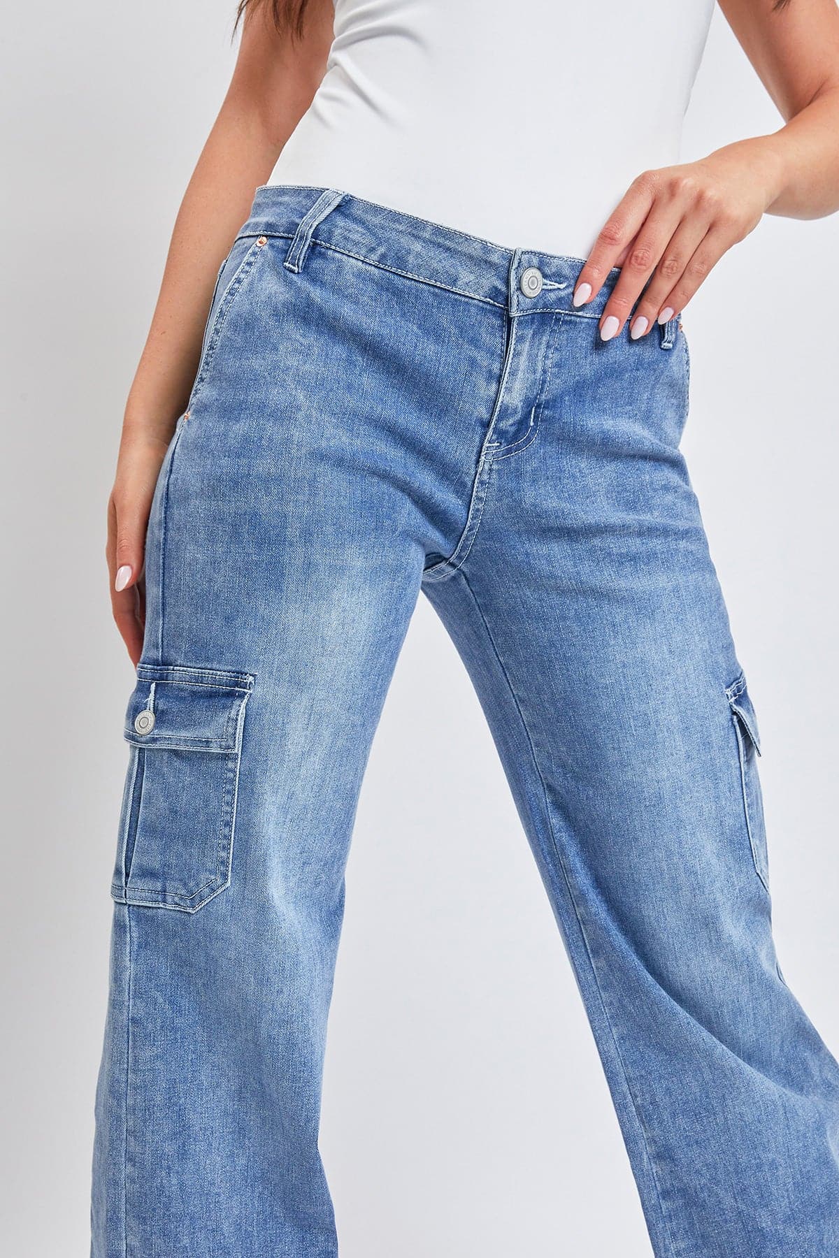 Women’s Straight Leg Cargo Skate Jeans