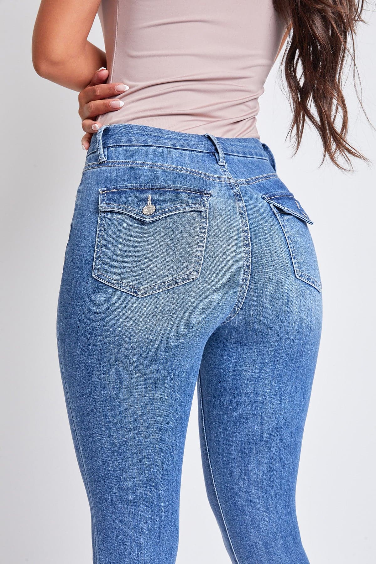 Women's Curvy Fit Ultra High Rise Bootcut Jeans