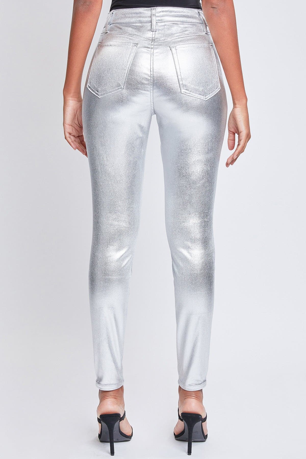 Women's  Metallic Hyperstretch Skinny Pants