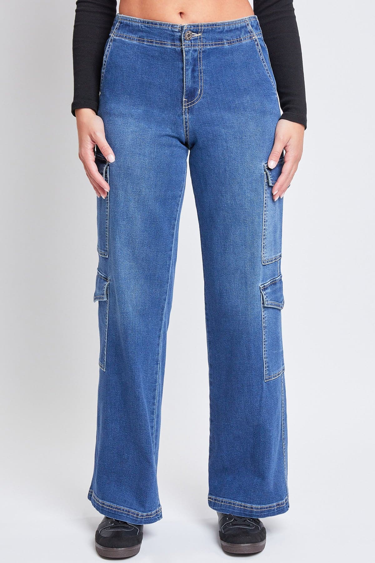 Women’s Wide Leg Double Cargo Jean