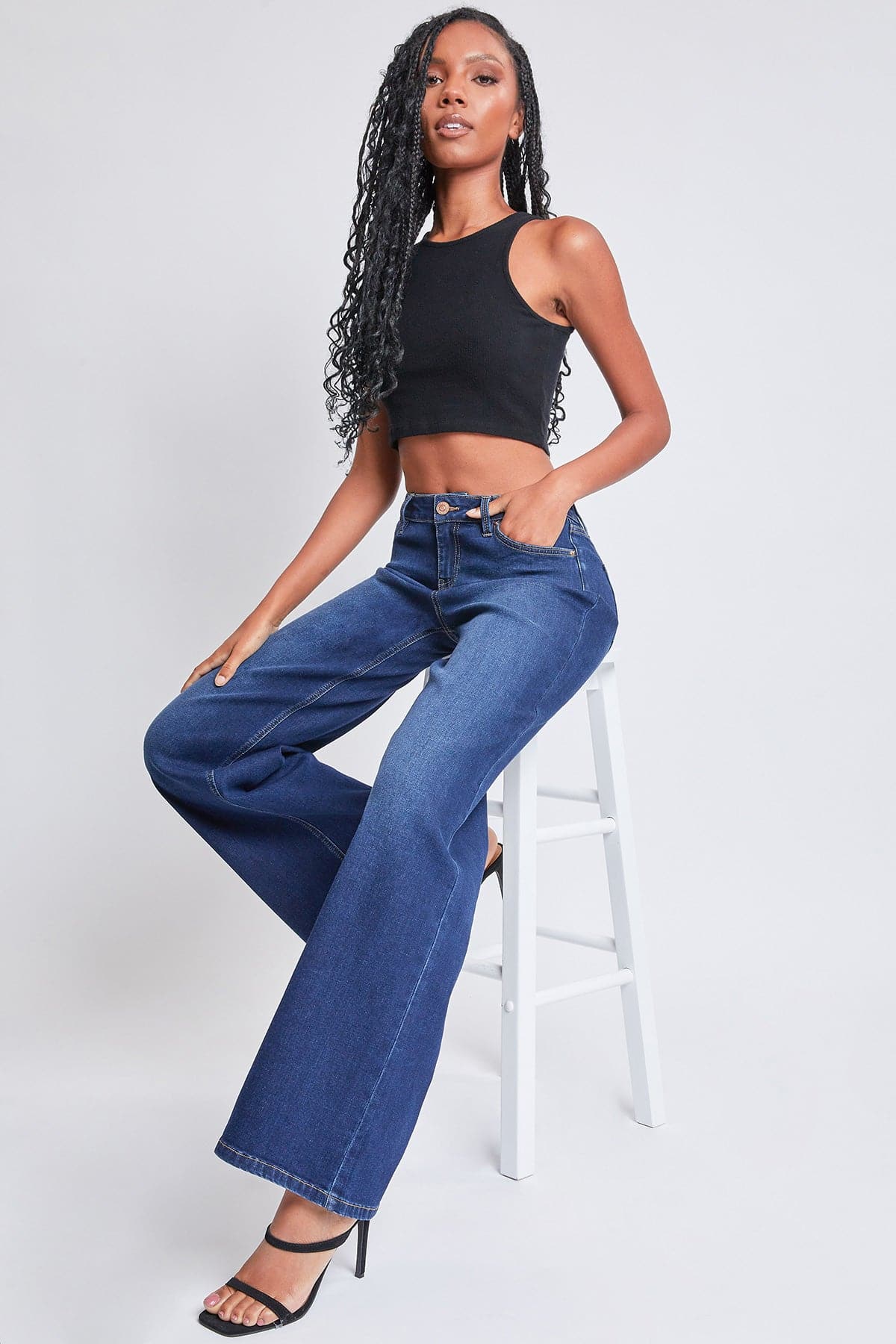 Women's Essential Low Rise Wide Leg Jeans from YMI – YMI JEANS