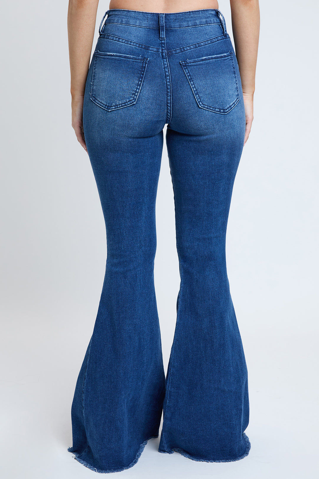 パンツ Y-3 flared denim pants Logo Blue 29 05SS Women's Sustainable Extreme Flare Jeans from YMI – YMI JEANS