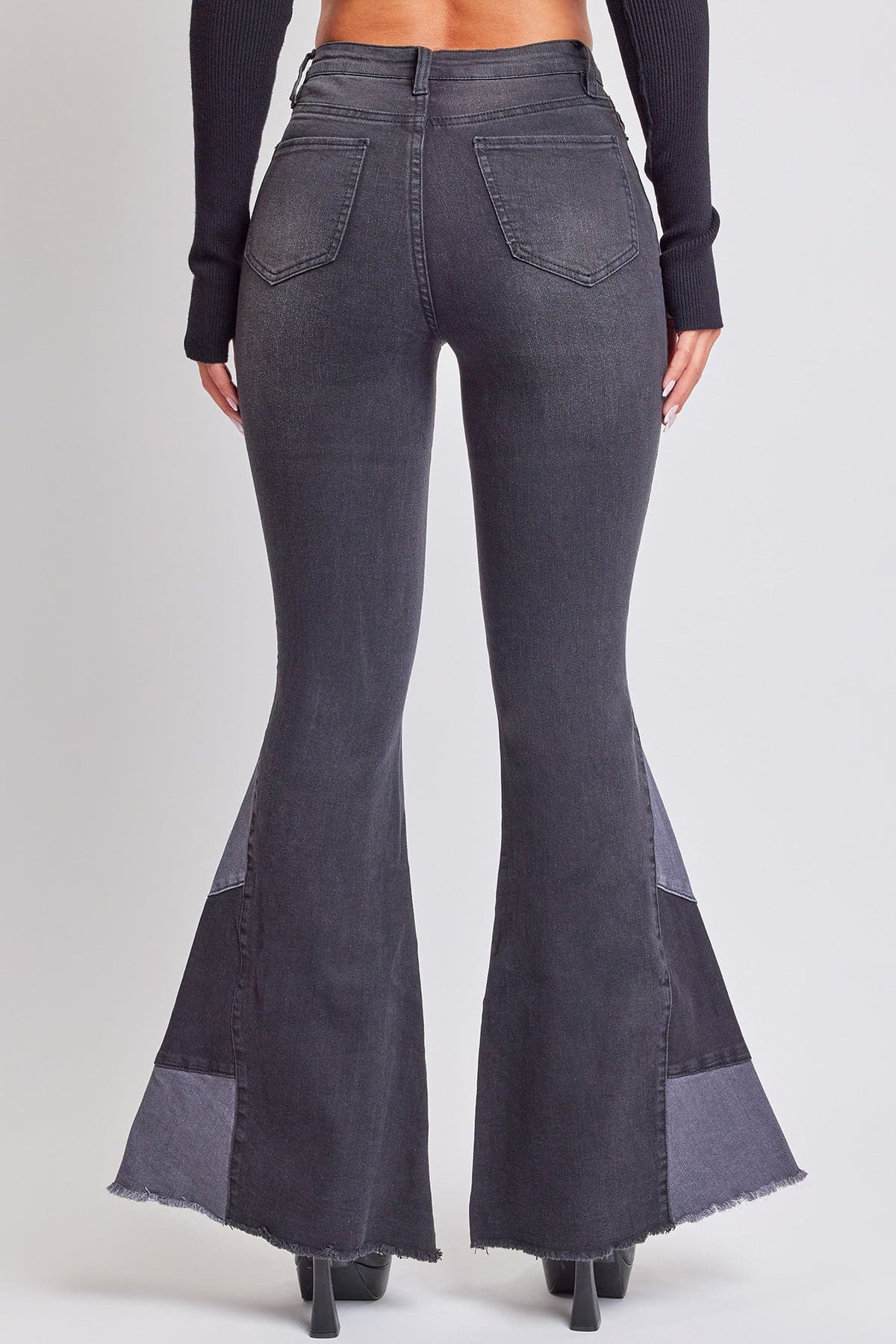 Women's Sustainable Block Panel Flare Jeans