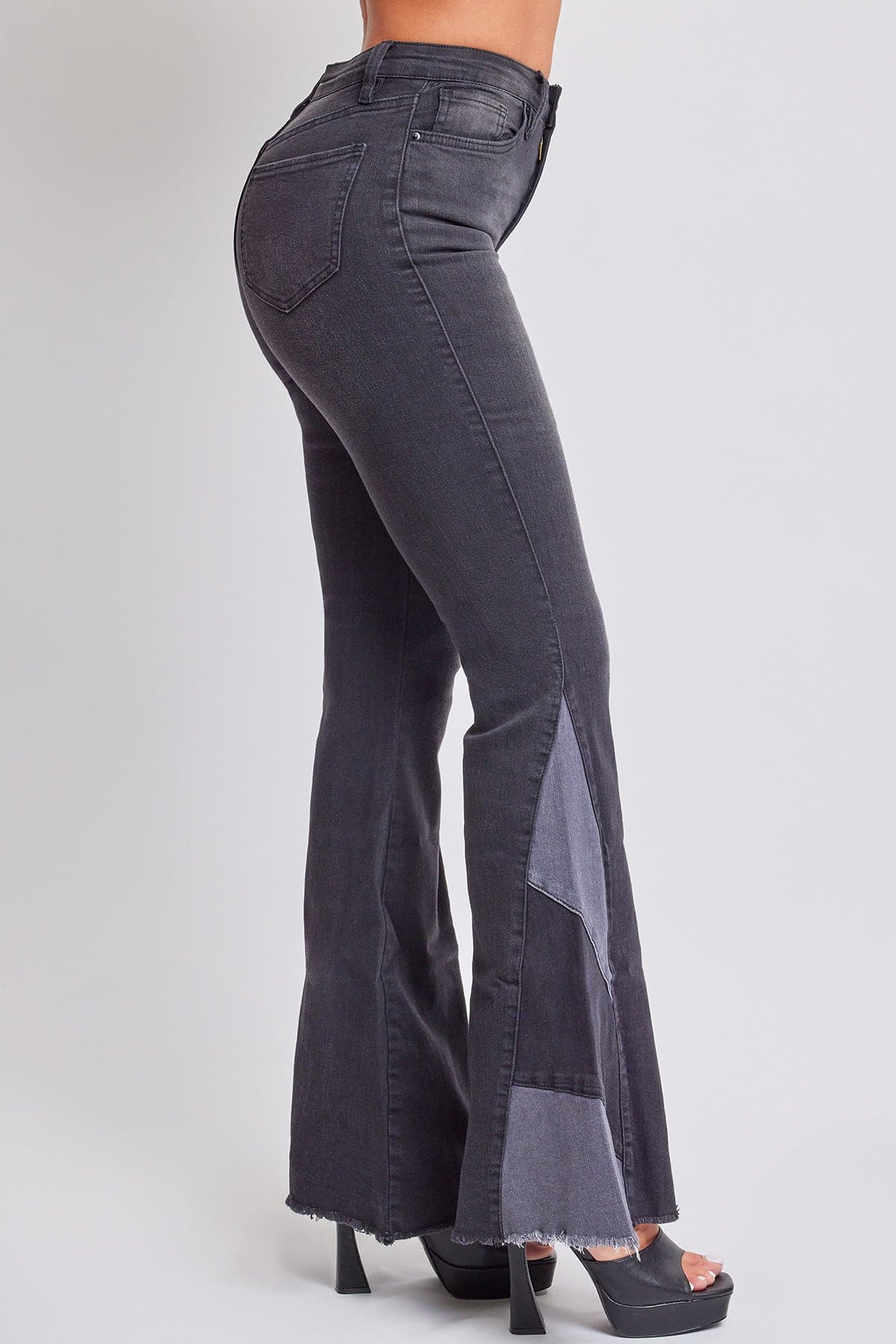 Women's Sustainable Block Panel Flare Jeans
