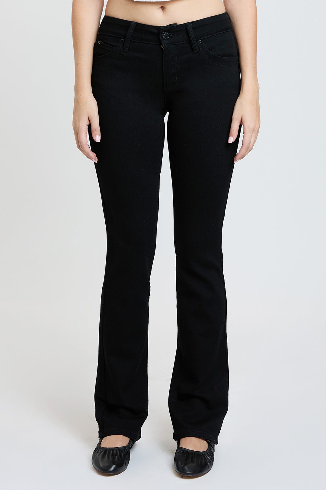 Women's Luxe Mid Rise WannaBettaButt Bootcut Jeans from YMI – YMI