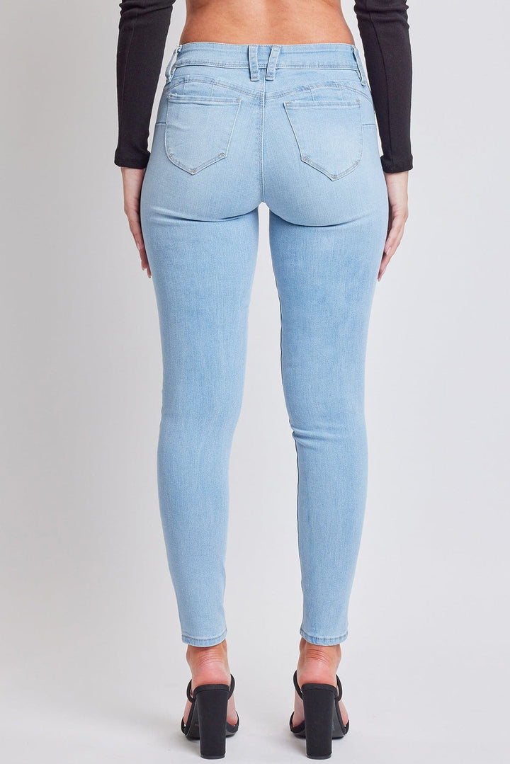 Jeans Femme Lucy In The Sky Effet Acid Wash Taille L - Coupe Droite Butt-lifter, Neuf Avec étiquettes