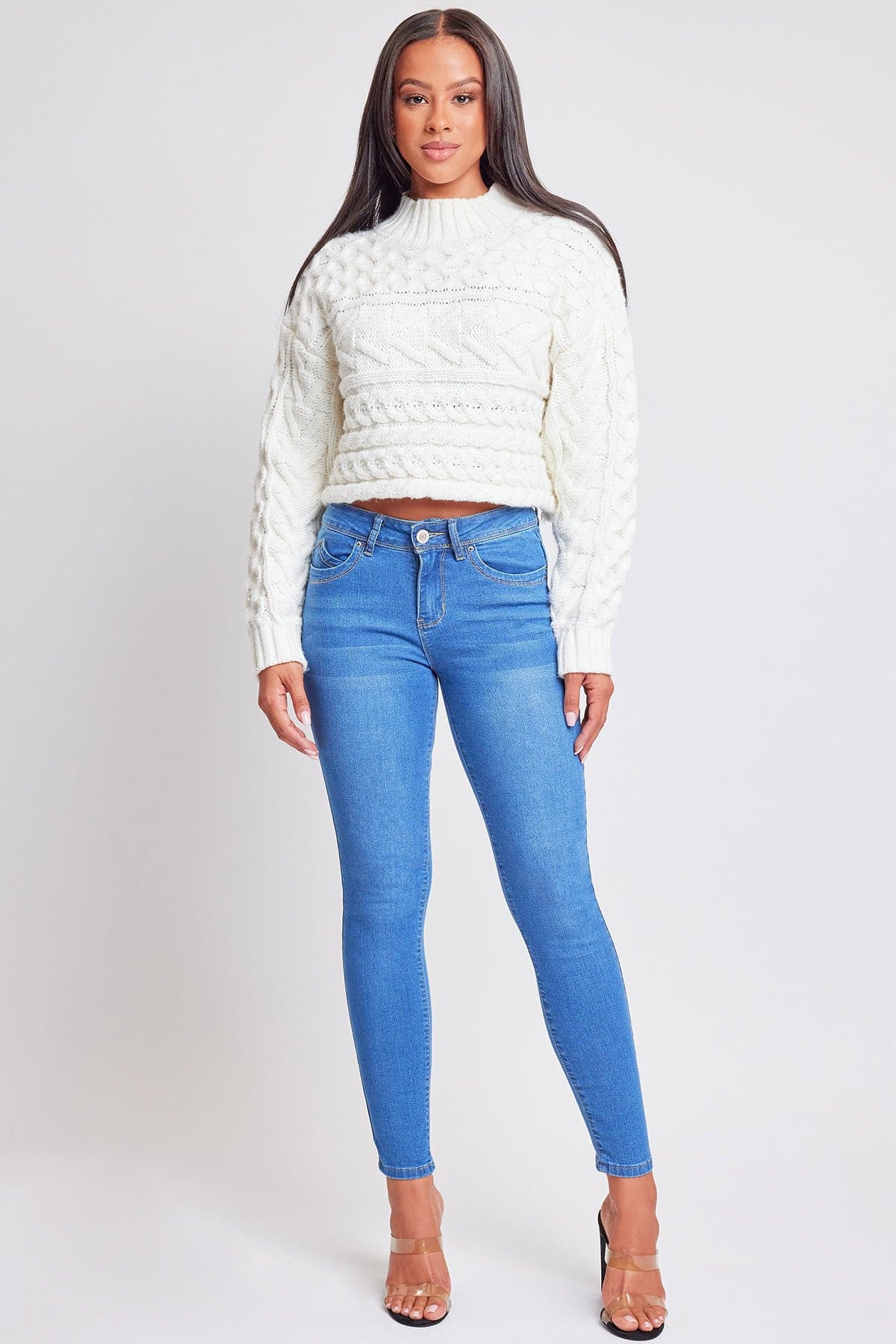 Women's Sustainable WannaBettaButt Non-Distressed Skinny Jeans