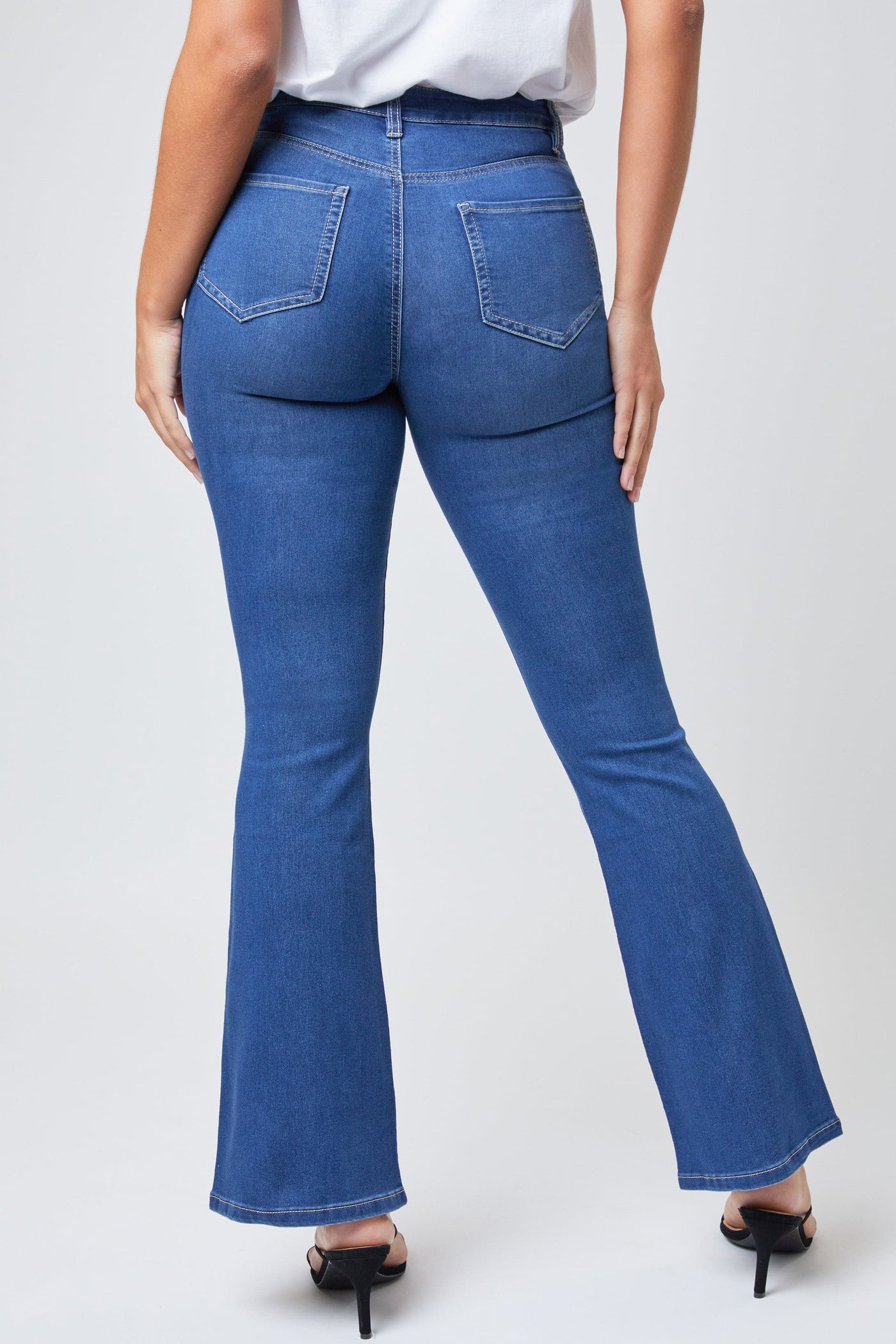 Women's Essential Hyperdenim  Flare Jeans - Long & Regular Inseam