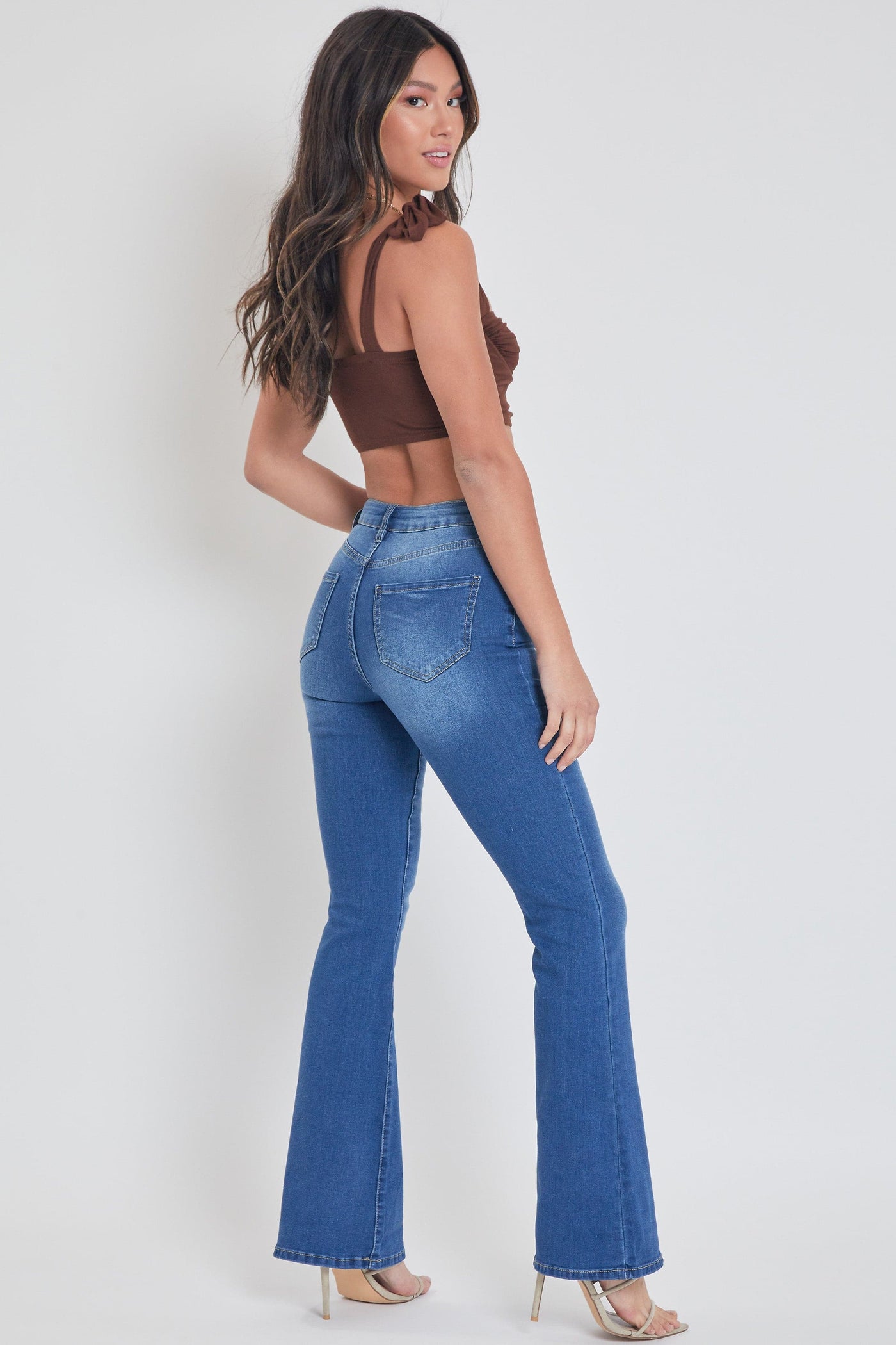 Women's Essential Non-Distressed Flare Jeans