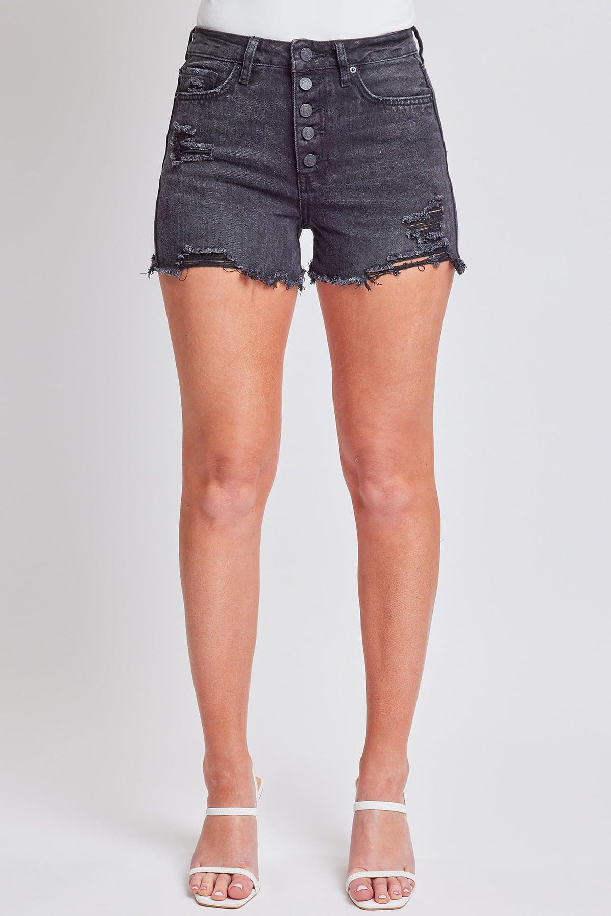 Women's Dream Exposed Button  Shorts