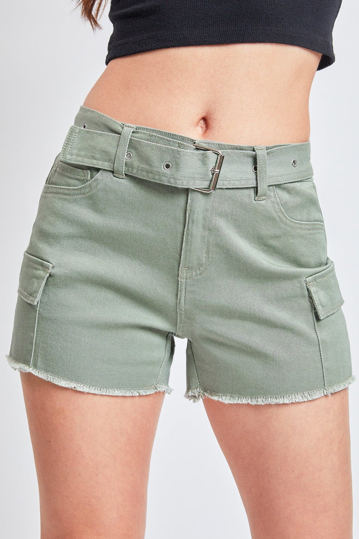 Women’s  Belted Cargo Shorts