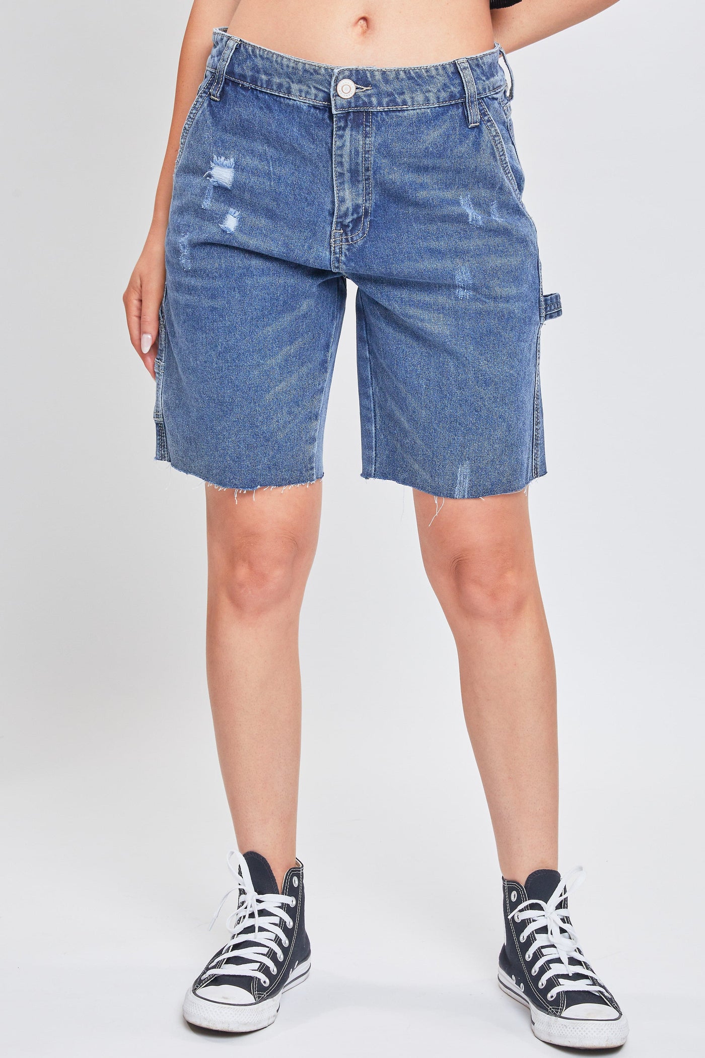 Women's  Denim Carpenter Shorts