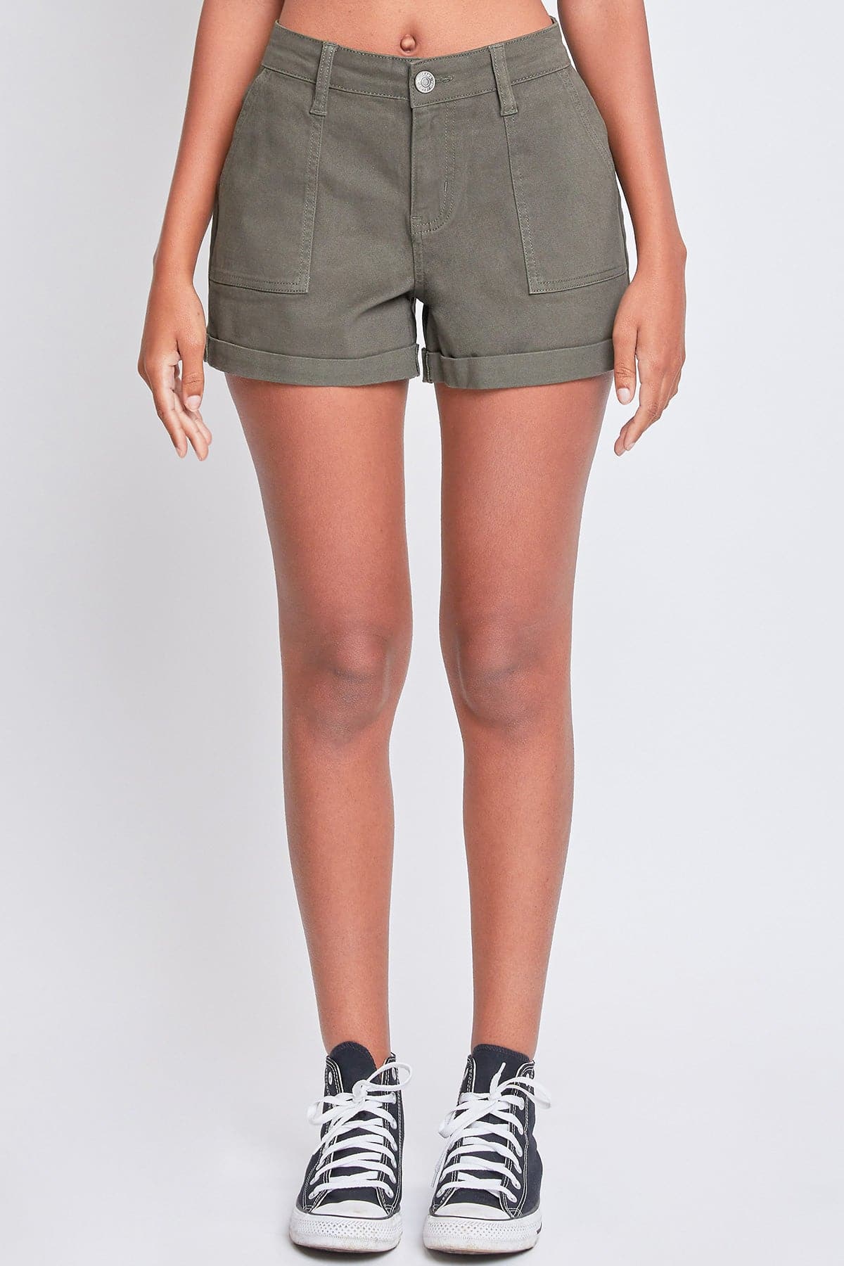 Women's Mid Rise Rolled Cuff Short