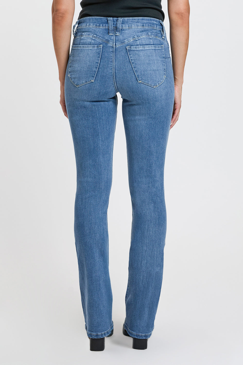 Royalty For Me Women's WannaBettaButt Slim Boot Cut Jeans - Lycra Stretch With Recycled Fibers