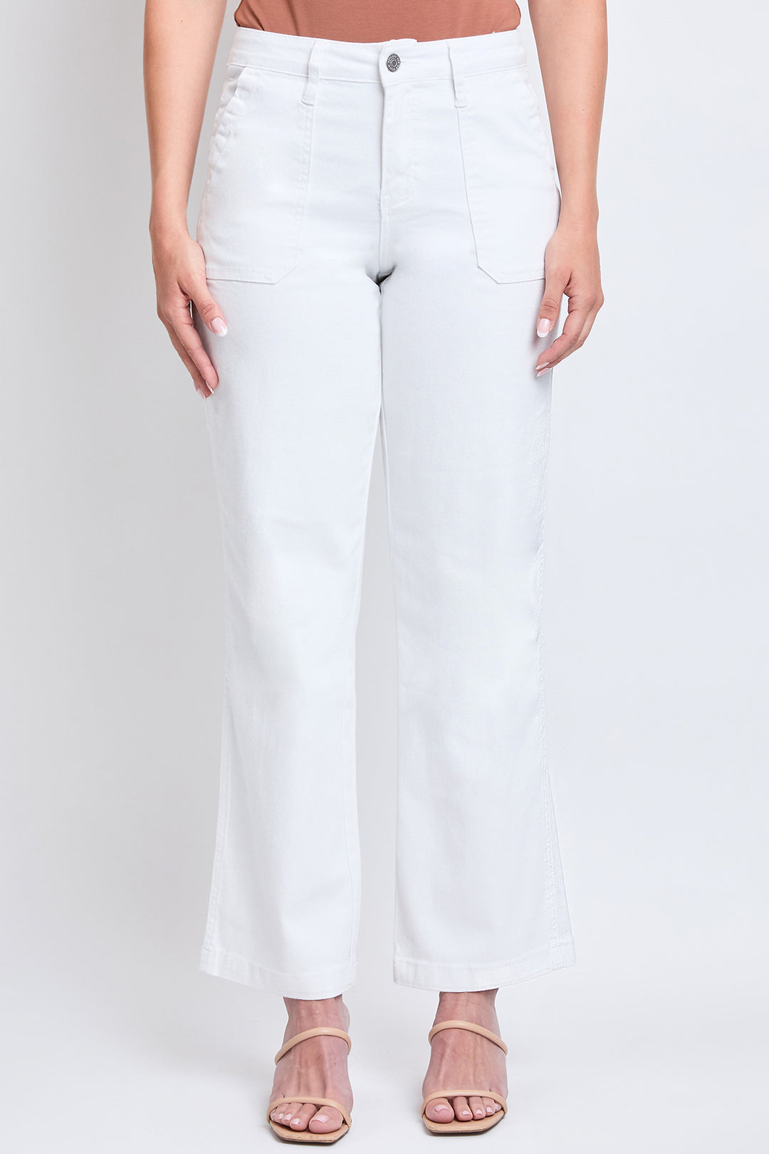 Women's High Rise Pork Chop Pocket Wide Leg Pant from ROYALTY