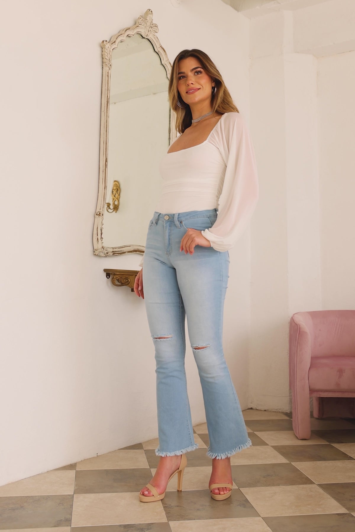 Women's Essential Super Flare Jeans - Regular Inseam from YMI – YMI JEANS